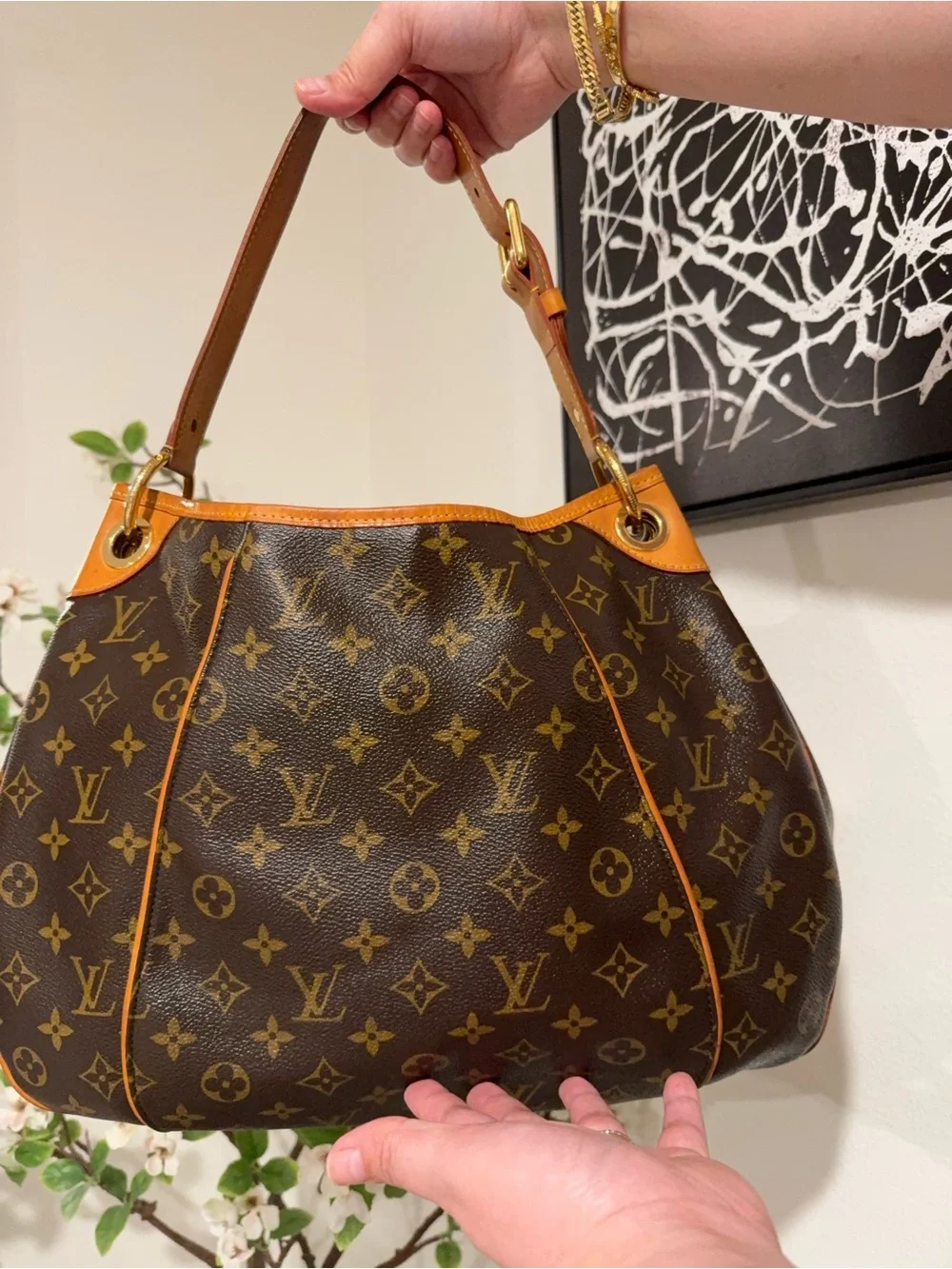 LV Galleria MM in Monogram